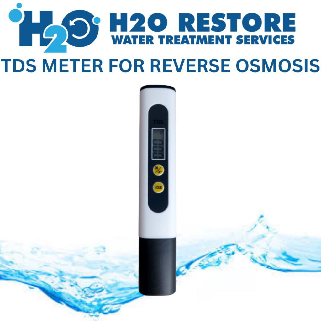 TDS METER to measure total dissolve solids of PURIFIED WATER OF REVERSE