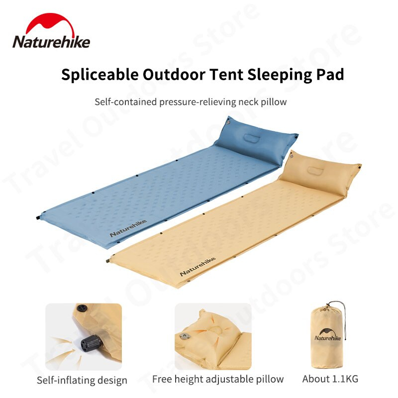 Naturehike Outdoor Selfinflate Sleeping Pad Shopee Philippines