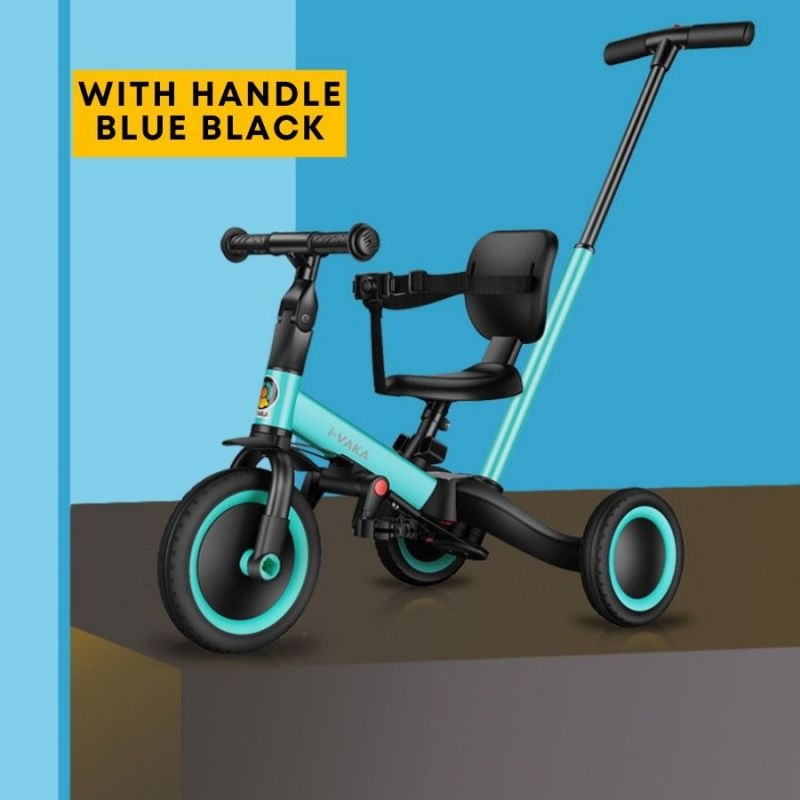 Bike for Kids 3 in 1 Adjustable Tricycle Balance Bike 1 to 5 Years Old Parent child Coaster Shopee Philippines