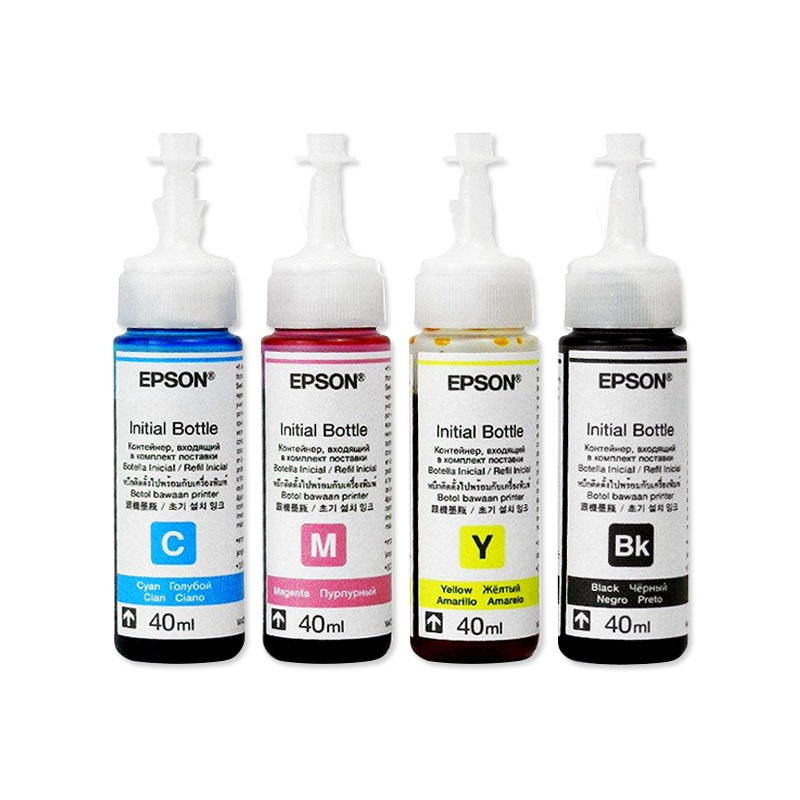 EPSON | Original Initial Bottle Inks, 40ml | Shopee Philippines