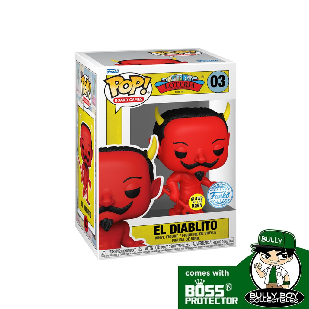 Funko Pop Loteria La Muerte (GITD) – Exclusivité Entertainment Earth – Figurine Vinyle 9,5 Cm – Brille Dans Le Noir