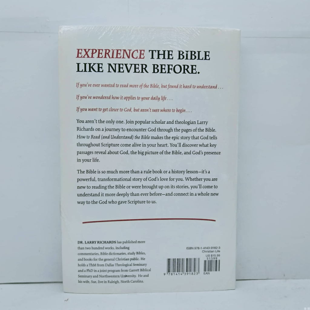 HOW TO READ (AND UNDERSTAND) THE BIBLE (SOFTCOVER) BY Larry Richards ...