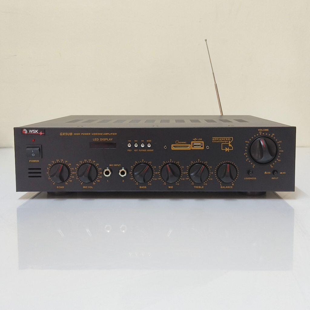 Centrix GX5UB USB/BT/FM Professional High Power Videoke Amplifier