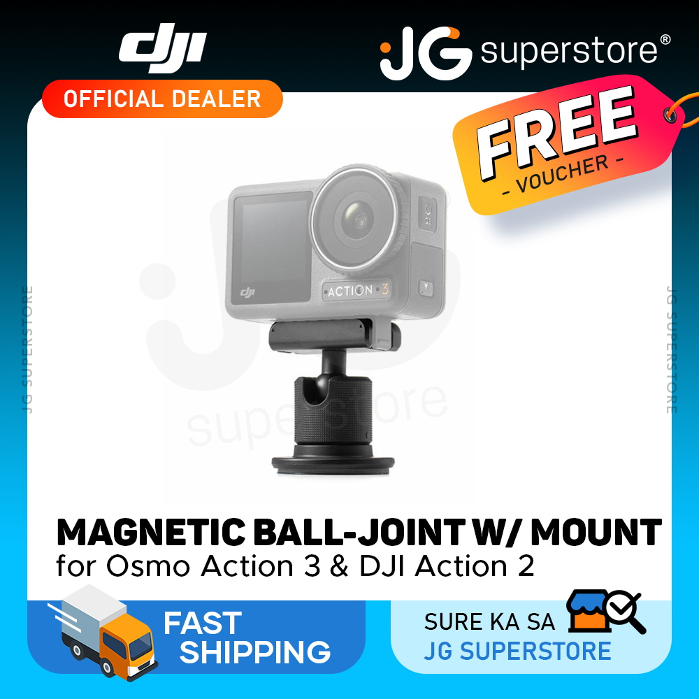 DJI BallJoint Adapter Mount for Osmo Action 3 & DJI Action 2