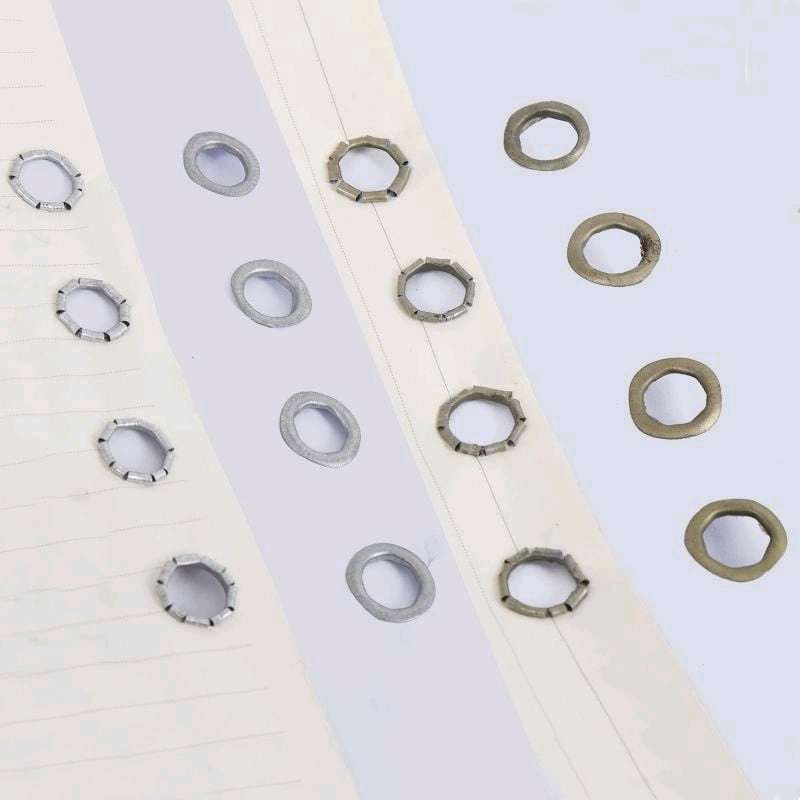 11mm Silver Crown Type Eyelet for Tarpaulin | Shopee Philippines