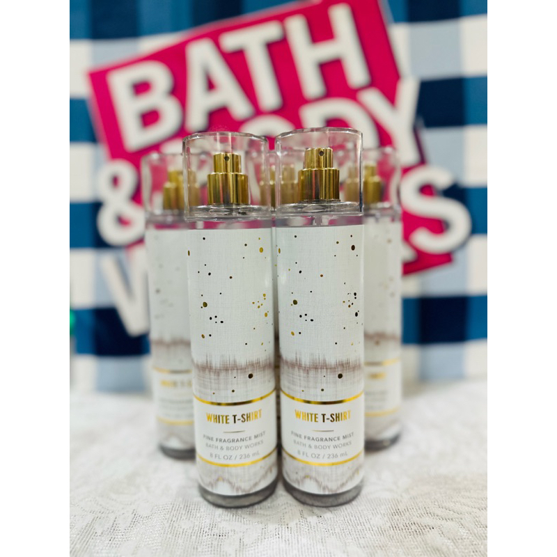 Bath & Body Works WHITE TSHIRT (RARE) Shopee Philippines