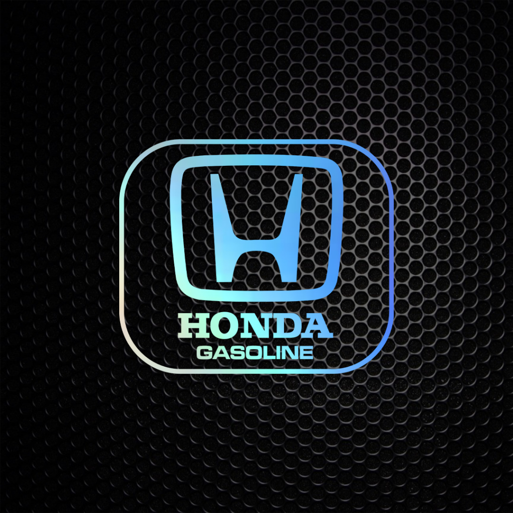 Honda Car Gasoline Tank Cover Waterproof Vinyl decal Sticker | Shopee ...