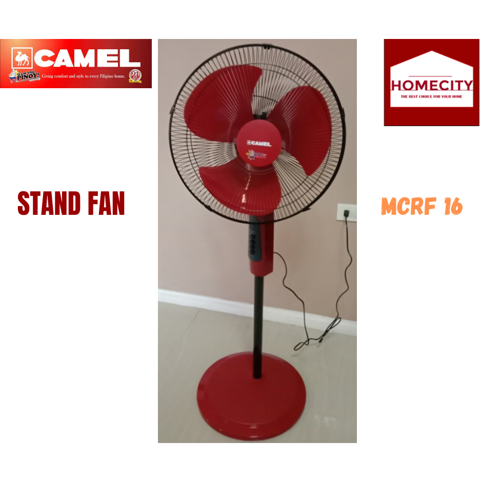 CAMEL STAND FAN MCRF 16INCH COLOR VARIATION DEPENDS ON STOCK