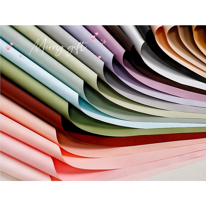 Elegant Han Feng's First Love Flower Packaging Paper - Waterproof ...