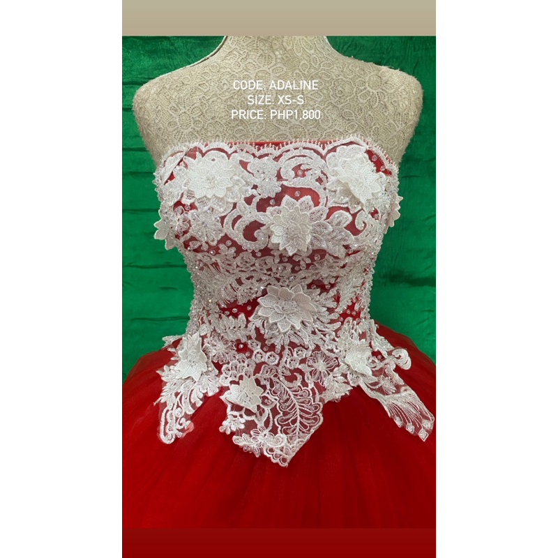 DEBUT GOWN (CODE: ADALINE) | Shopee Philippines