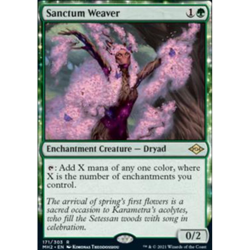 Sanctum Weaver - MH2 - Rare - MTG Cards (WotC) | Shopee Philippines