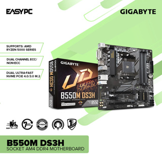 Gigabyte B550M DS3H AC AMD AM4 microATX Motherboard - Micro Center