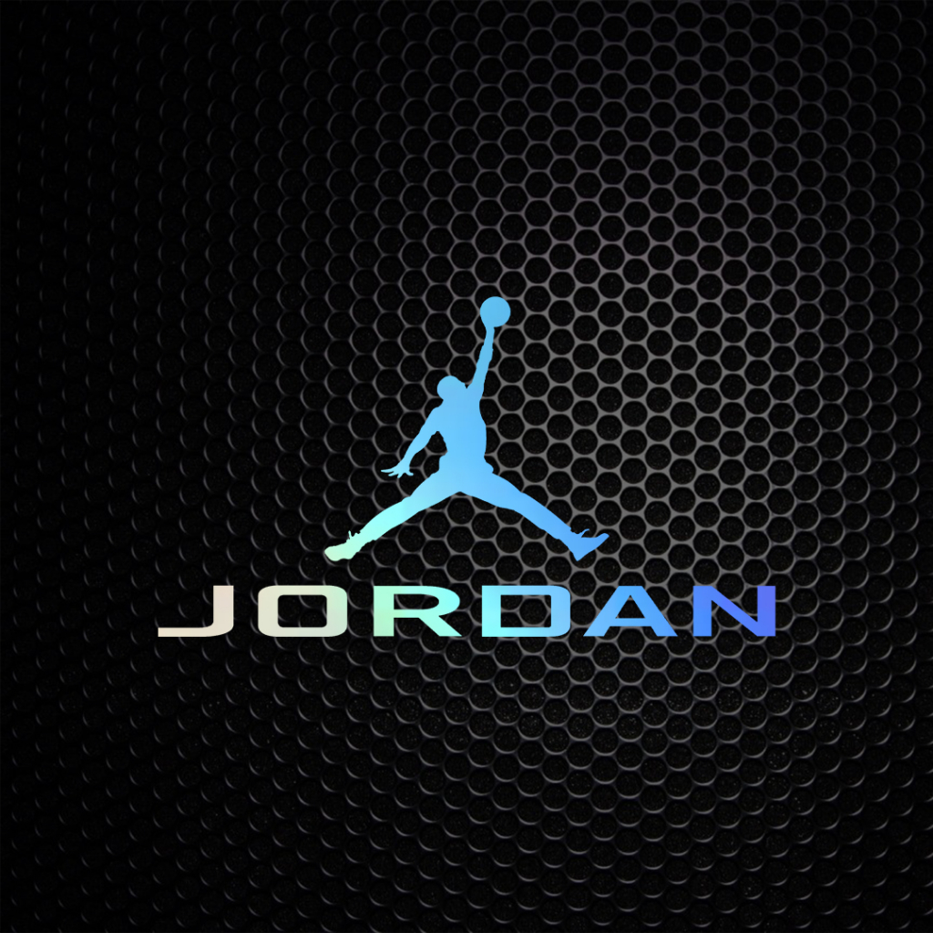 Jordan Logo WATERPROOF STICKER VINYL decal for phone, mug, motor, car ...