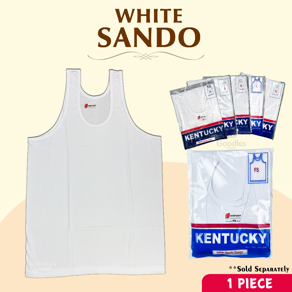 Kentucky White Sando Kids Sando Adult Sando School Sando White Adult ...