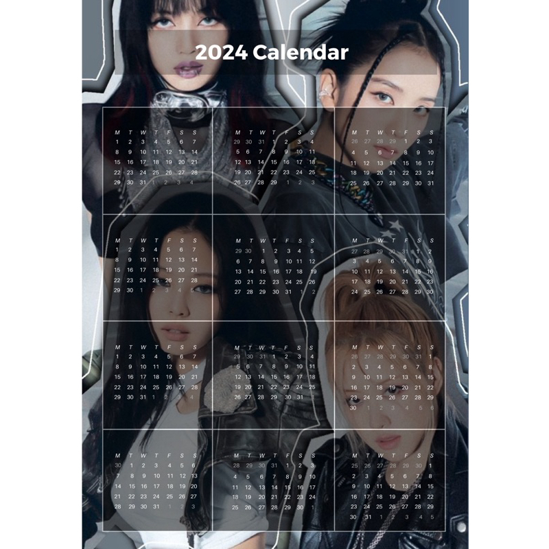 BLACKPINK CALENDAR 2024 Shopee Philippines