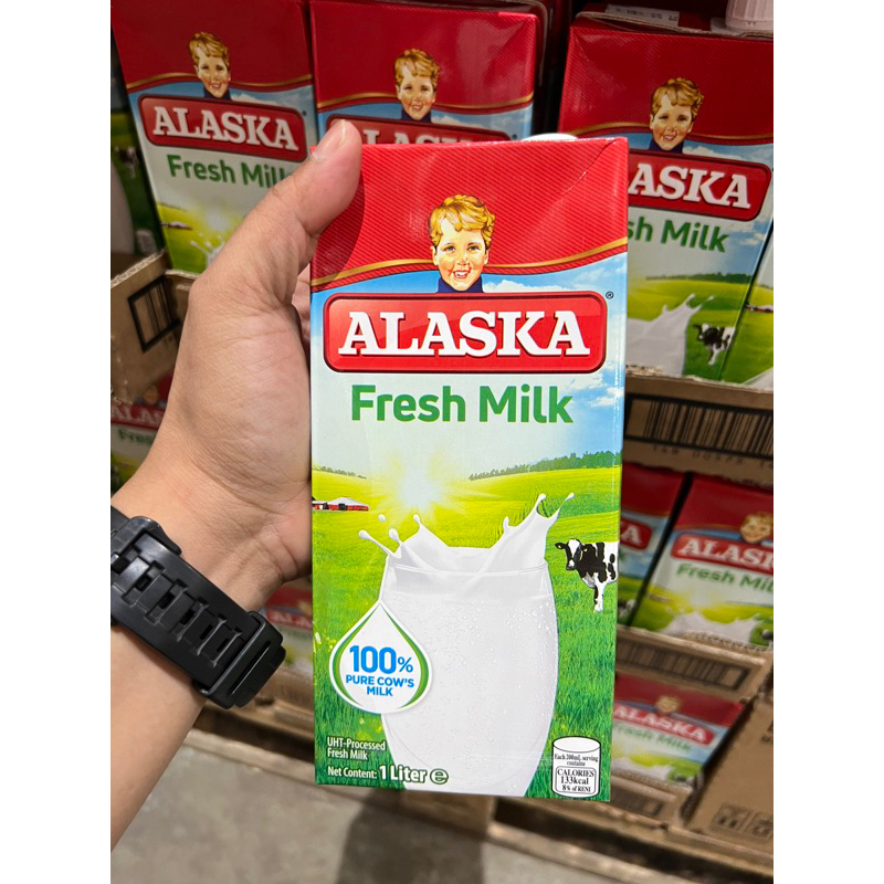 Alaska Fresh Milk 1 Liter Shopee Philippines