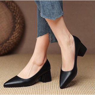 5cm black outlet heels