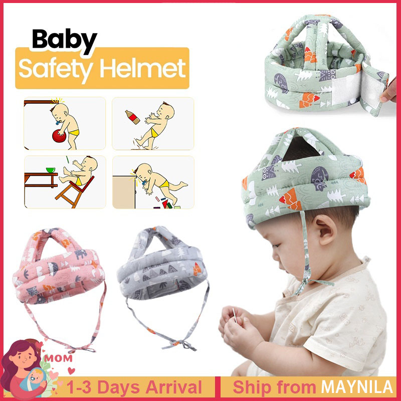 Baby Head Protection Adjustable Soft Safety Baby Helmet Walk Safety