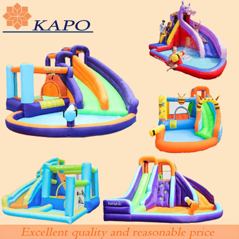 【FREE SHIPPING】AirMyFun Inflatable slide Large inflatable playground ...