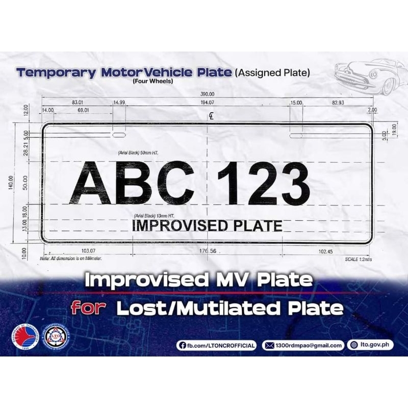 New format for vehicle and mortorcycle (metal electro galvanized emboss ...
