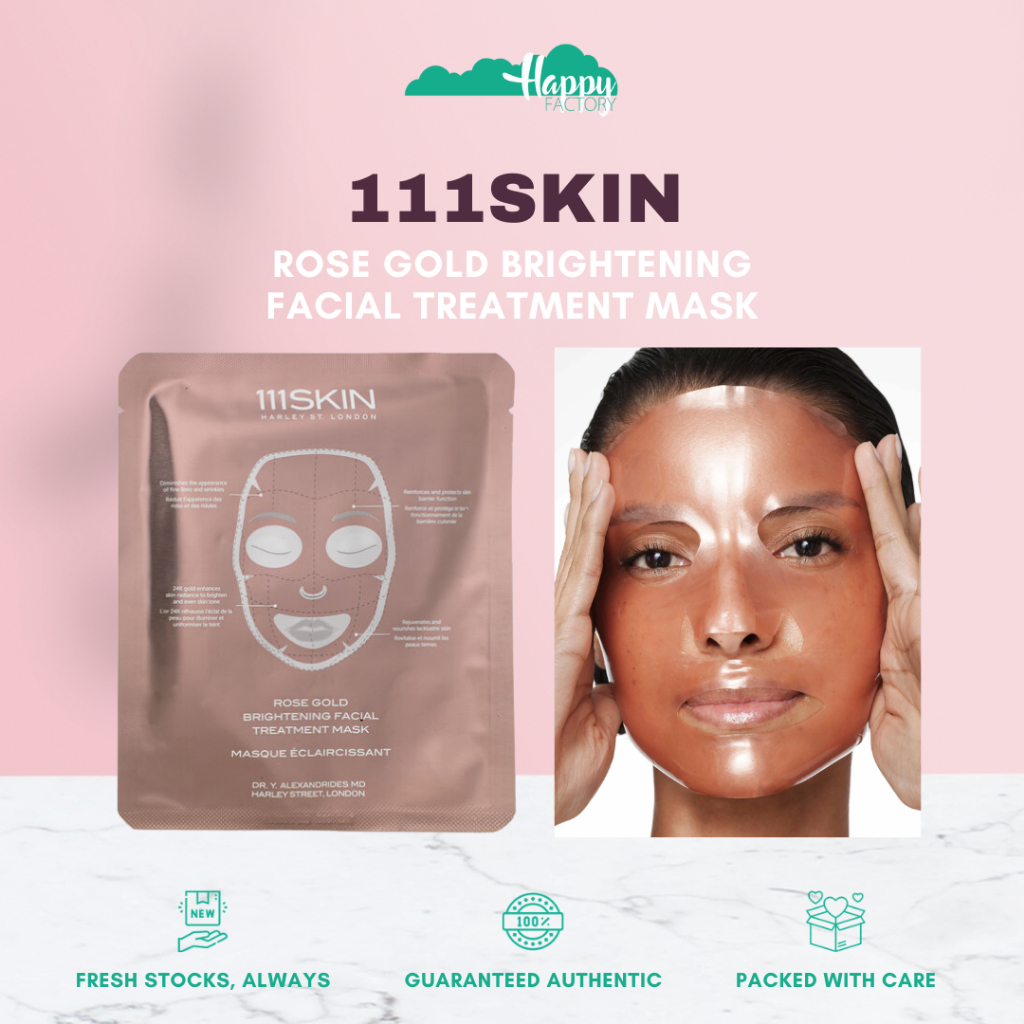 111SKIN Rose Gold Brightening Facial Treatment Mask Shopee Philippines