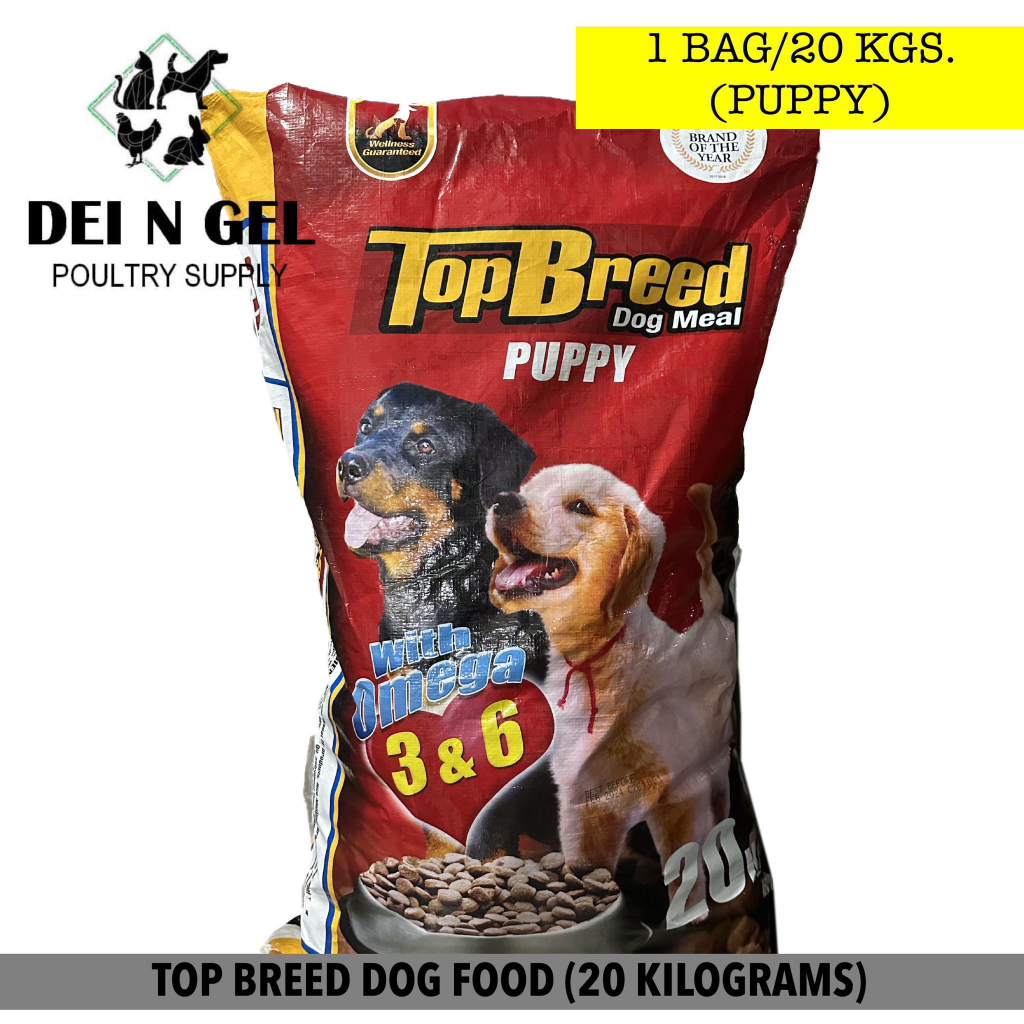 Top Breed Dog Food Puppy Adult 1 Sako 20 Kgs Shopee Philippines