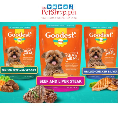Goodest Dog Wet Dog Food Pouch 130g All Life Stages Shopee Philippines