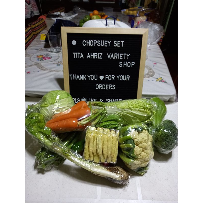 CHOPSUEY SET VEGETABLES FROM BAGUIO CITY Shopee Philippines