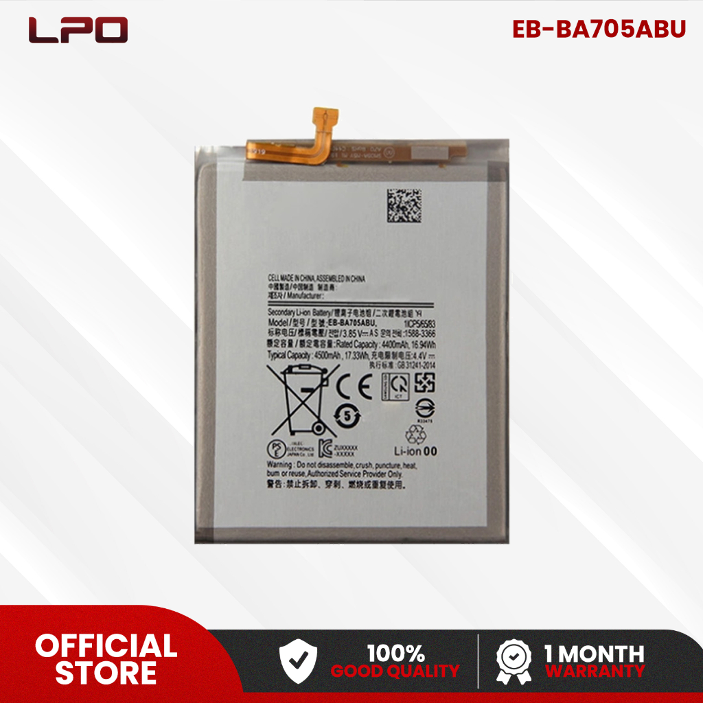 LPO Cellphone Battery EB-BA705ABU Fit For Samsung Galaxy A70 SM A705FD ...