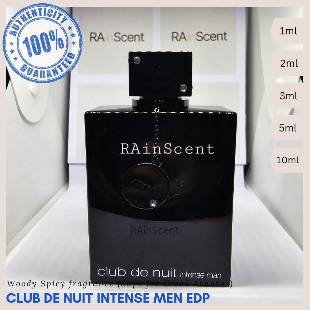 Armaf Club De Nuit Intense Man CDNIM EDP (D U P E of Creed Aventus