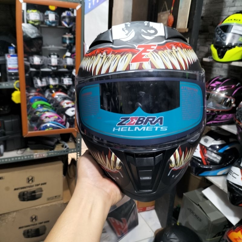 zebra venom full face marvel | Shopee Philippines