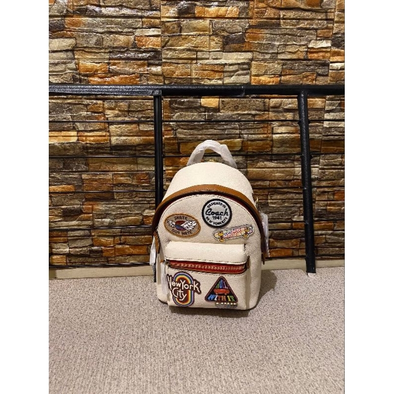 Coach mini backpack sale sale