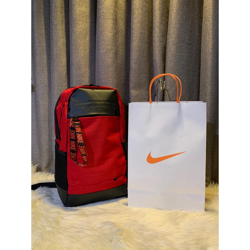 Nike Backpack red/blk/navy/gray by Apple Shopee Philippines