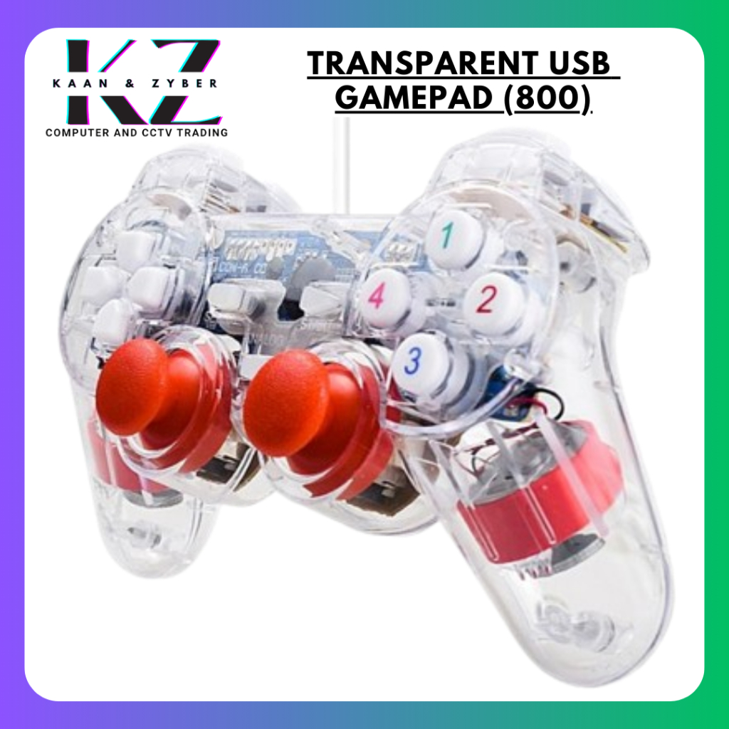 TRANSPARENT USB GAMEPAD (800) | Shopee Philippines