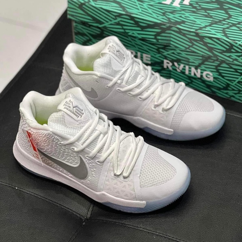 Nike kyrie 3 white 2024 chrome