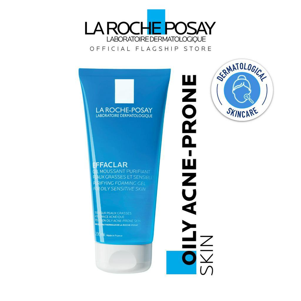 La Roche Posay Effaclar Purifying Foaming Gel Cleanser Antiacne Gently Cleanser For Oily Skin