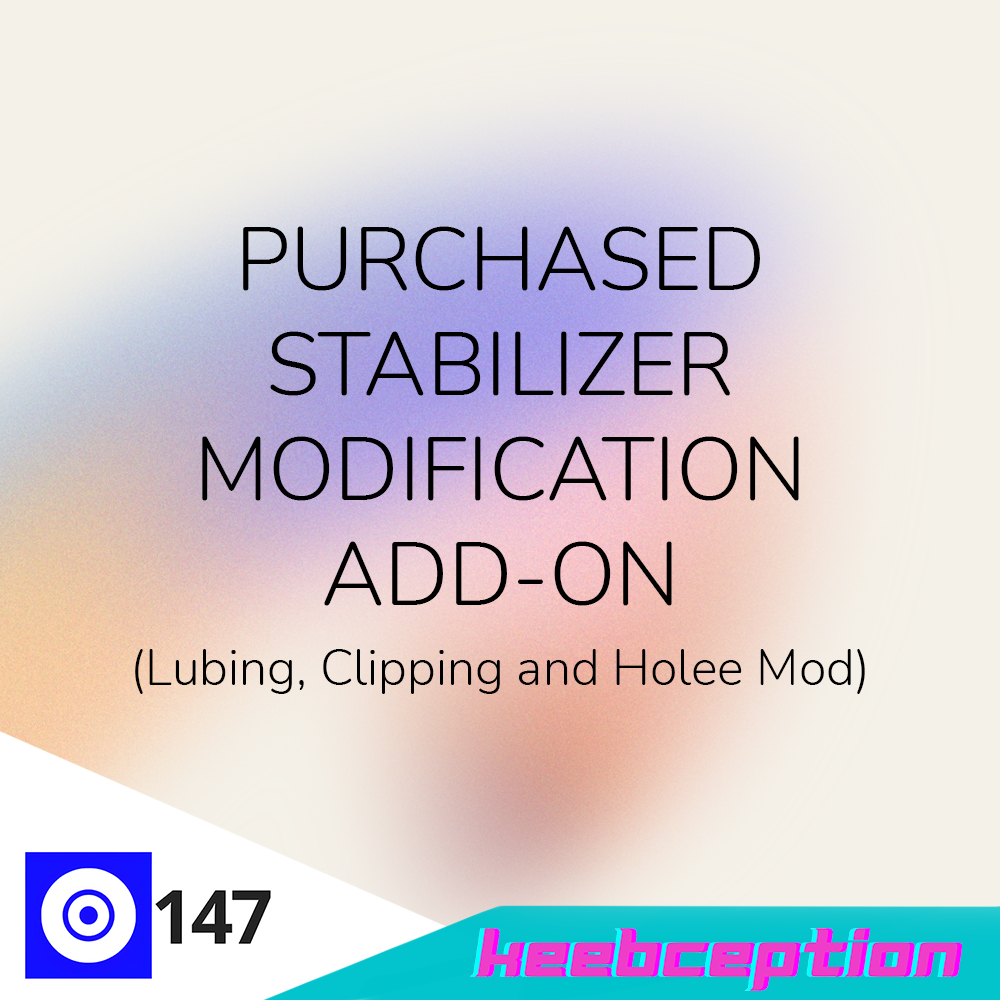 Lubing/Clipping/Holee Service for Stabilizers ADDON Shopee Philippines