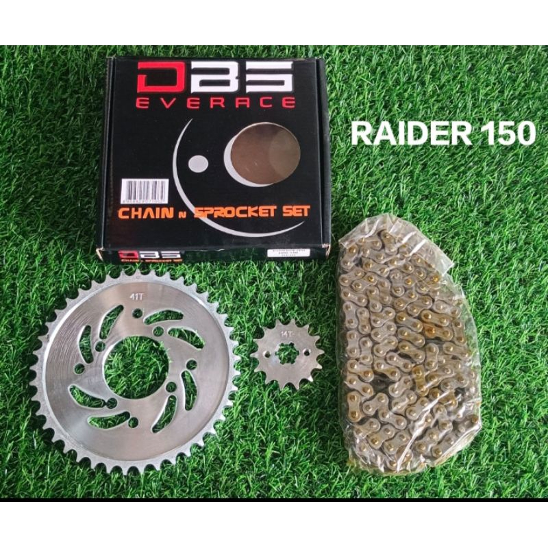 DBS EVERACE CHAIN SET 428 130L RAIDER 150 CARB/FI Shopee Philippines