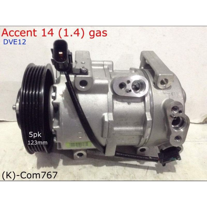 Kia Rio 20122018 Gas AC Compressor Clutchless Shopee Philippines