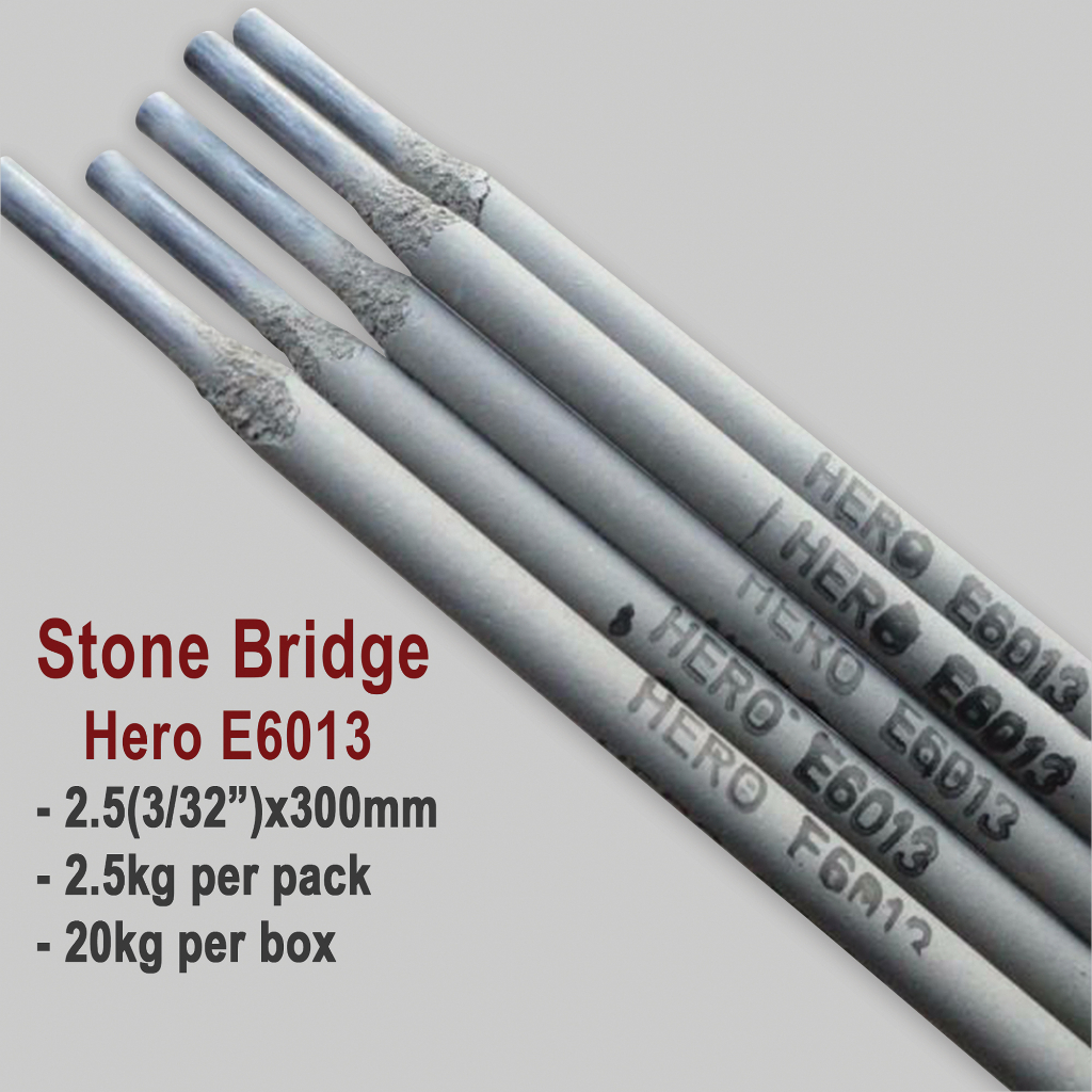 20kg Welding Electrode Stone Bridge Hero E6013 Welding Rod (20kg 1BOX
