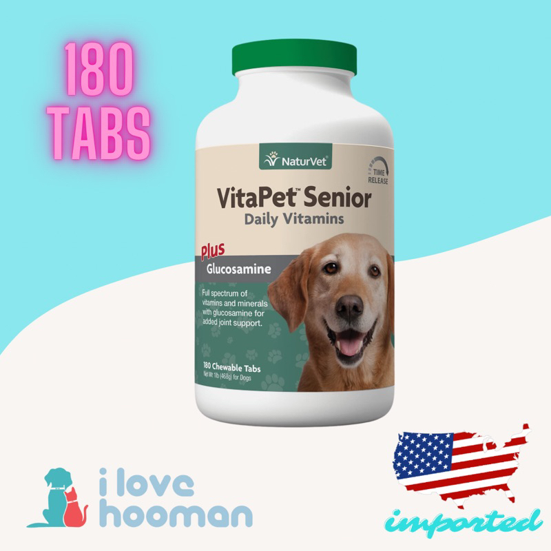 Senior dog vitamins outlet with glucosamine