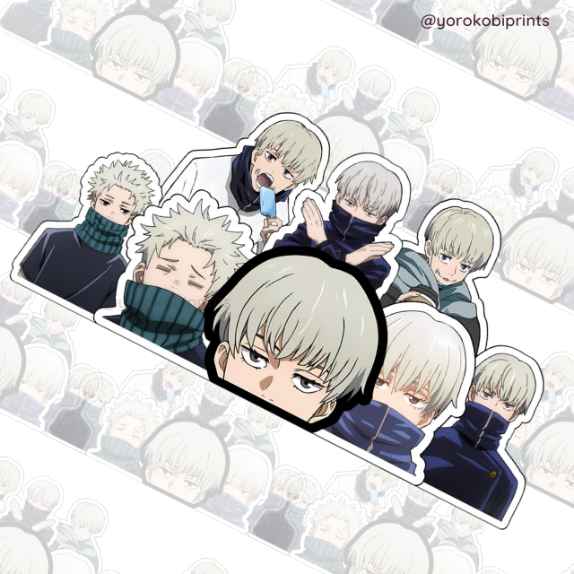 Toge Inumaki - Jujutsu Kaisen - Peeker, Icon - Waterproof Laminated ...