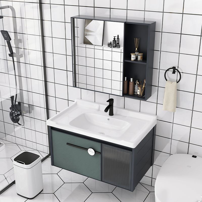 【60*40cm】Bathroom with Mirror Bathroom Sink with vanity