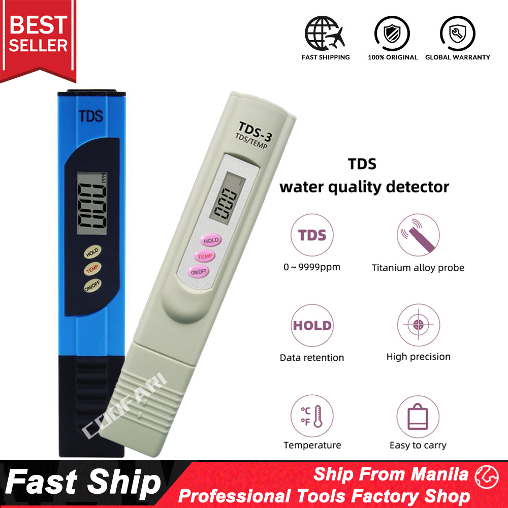 TDS Tester Digital Water Meter Filter Measuring Water Quality Purity