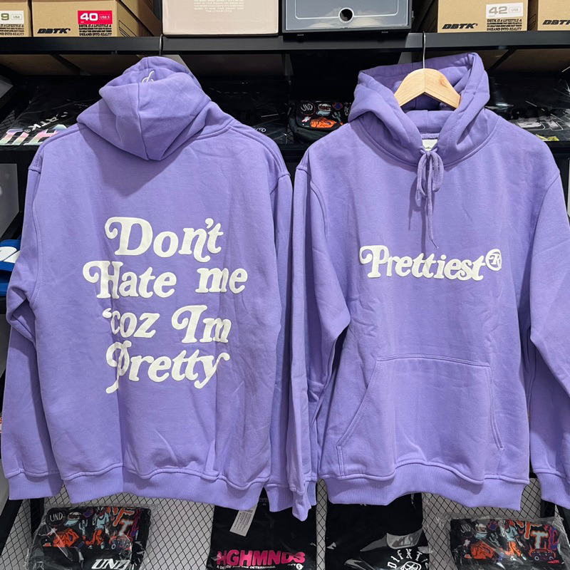 PRETTIEST HOODIE LILAC / LOCAL FINDS | Shopee Philippines