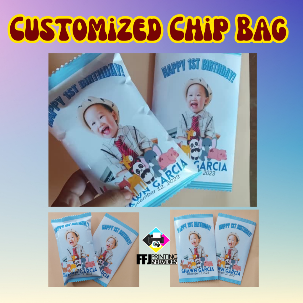 Personalized Chip Bag Loot Bag | Shopee Philippines