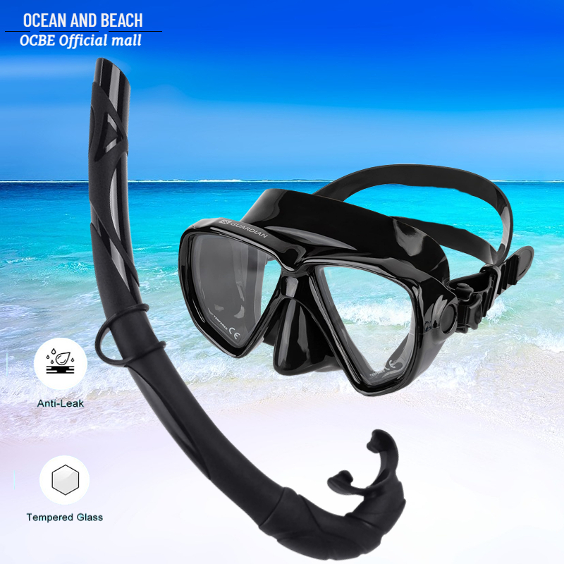 OCBE Snorkeling Set Snorkeling Mask Diving Mask Adult Scuba Diving ...