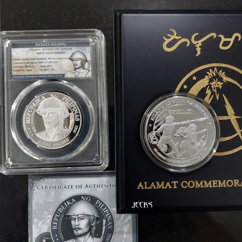 Diego Silang - 260th Silang Revolt of Ilocos Medal by Alamat | Shopee ...