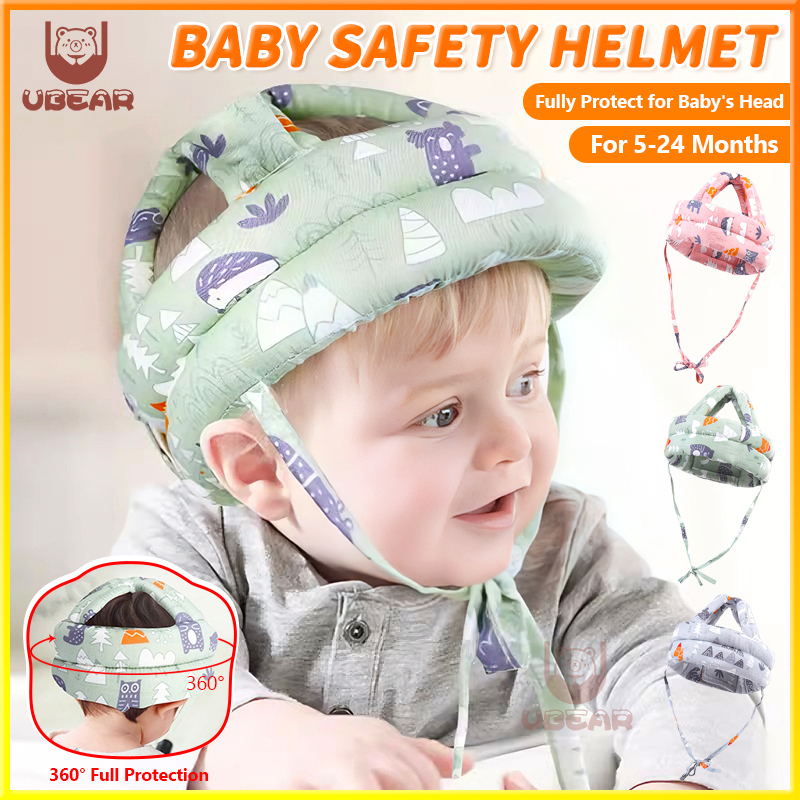 Head Protector For Baby Baby Safety Helmet AntiCollision Adjustable