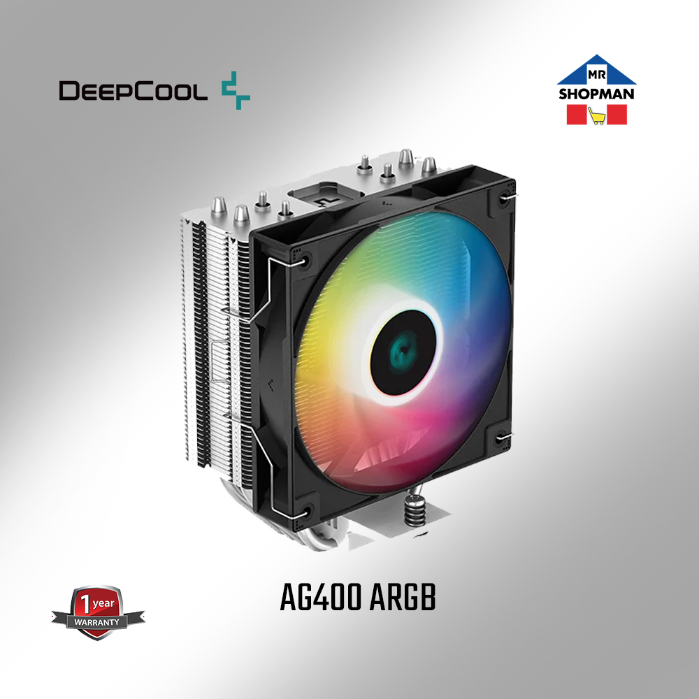 Deepcool AG400 Led / Plus / Argb / Black & White Air Cooler CPU Fan ...